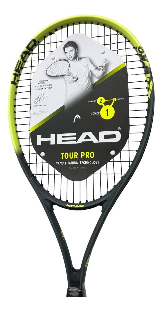Raqueta Head Tour Pro 16x19 Tenis 1/4