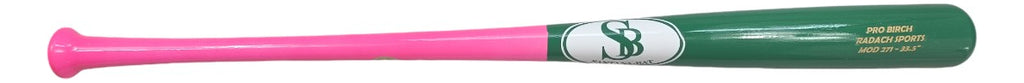 Bat De Beisbol Santana Pro Birch 271 33.5 Rosa/verde