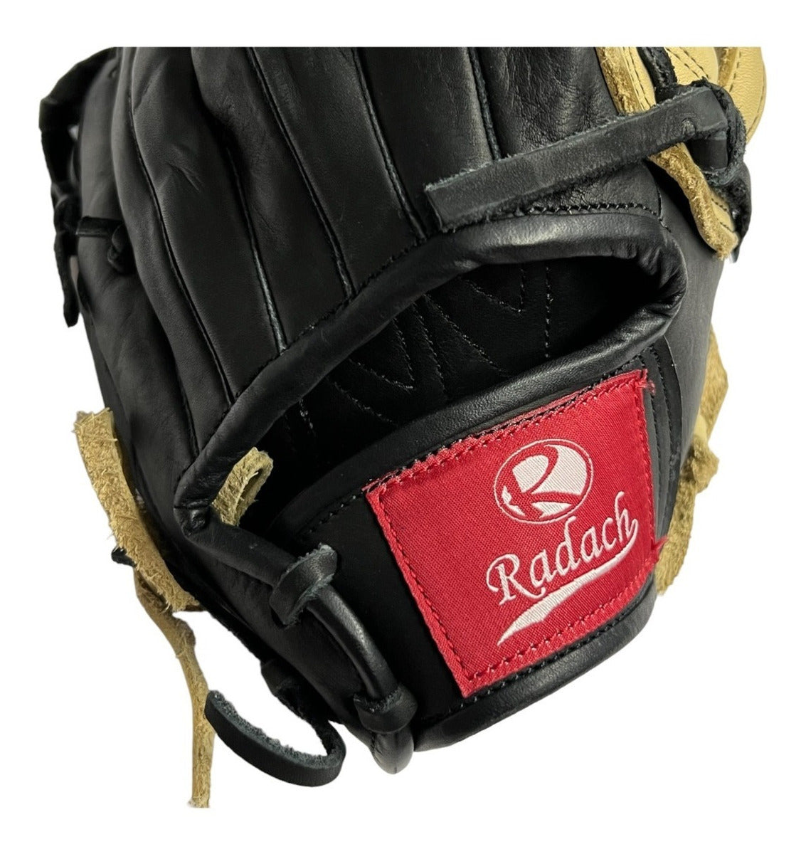 Guante De Beisbol Radach Pro Cuadro Caja H 12in Black Bone