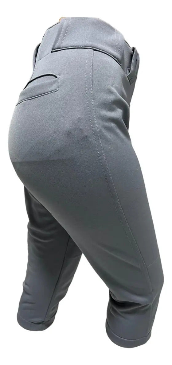 Pantalón Radach Corto Para Dama Softbol Gris