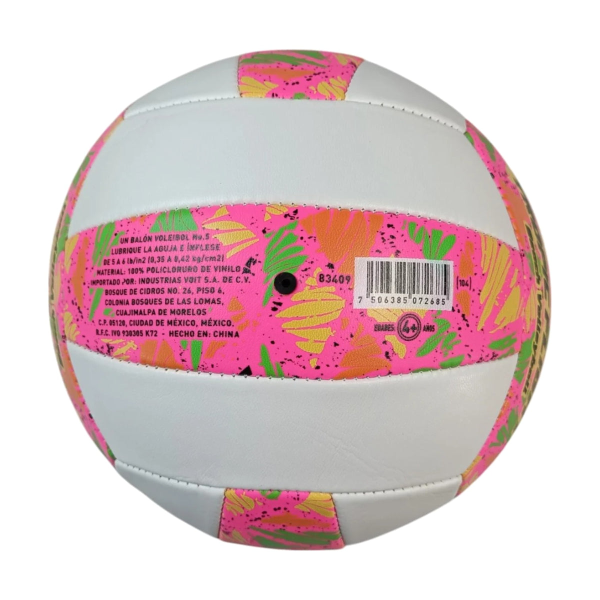 Balon Voit Voleibol Tropic Flight Rosa