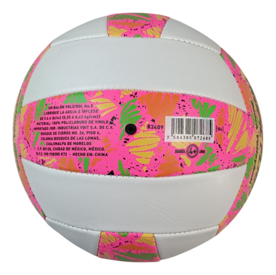 Balon Voit Voleibol Tropic Flight Rosa