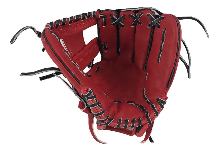 Guante De Beisbol Radach Rookie 11.5in Negro/rojo