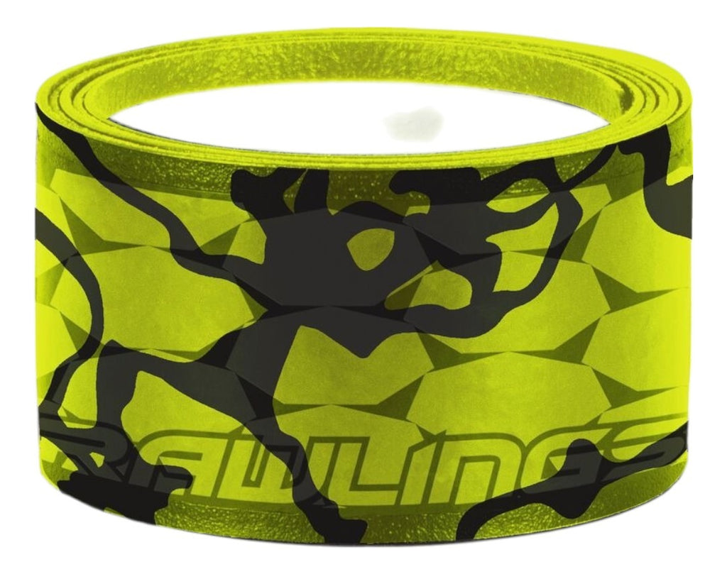 Grip Bat Rawlings 1.00mm Shock Neon Negro Antideslizante