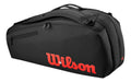 Raquetero Wilson Clash V3 6pk Negro Rojo