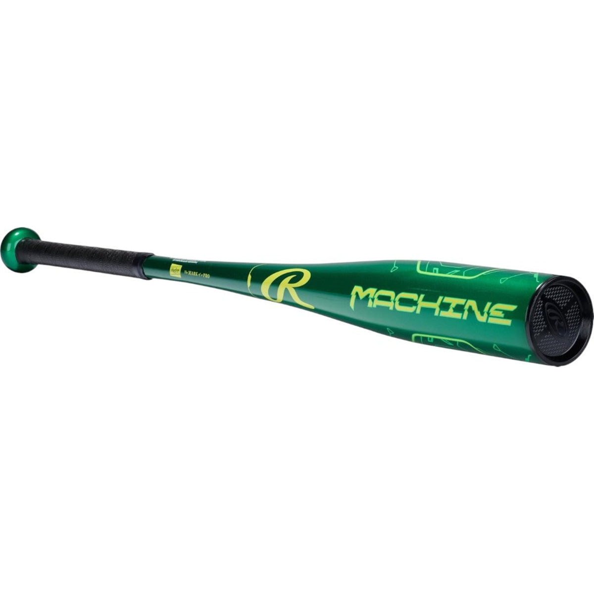 Bat De Béisbol Rawlings Machine Usa (-10) 29 Aluminio Verde