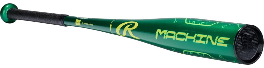 Bat De Béisbol Rawlings Machine Usa (-10) 29 Aluminio Verde