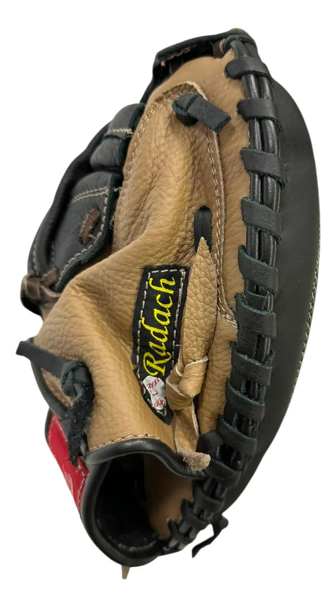 Guante Catcher Adulto Radach Modelo 600 Piel Camel