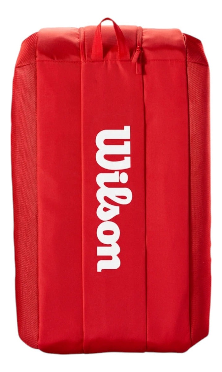 Raquetero Wilson Super Tour 15pk Rojo