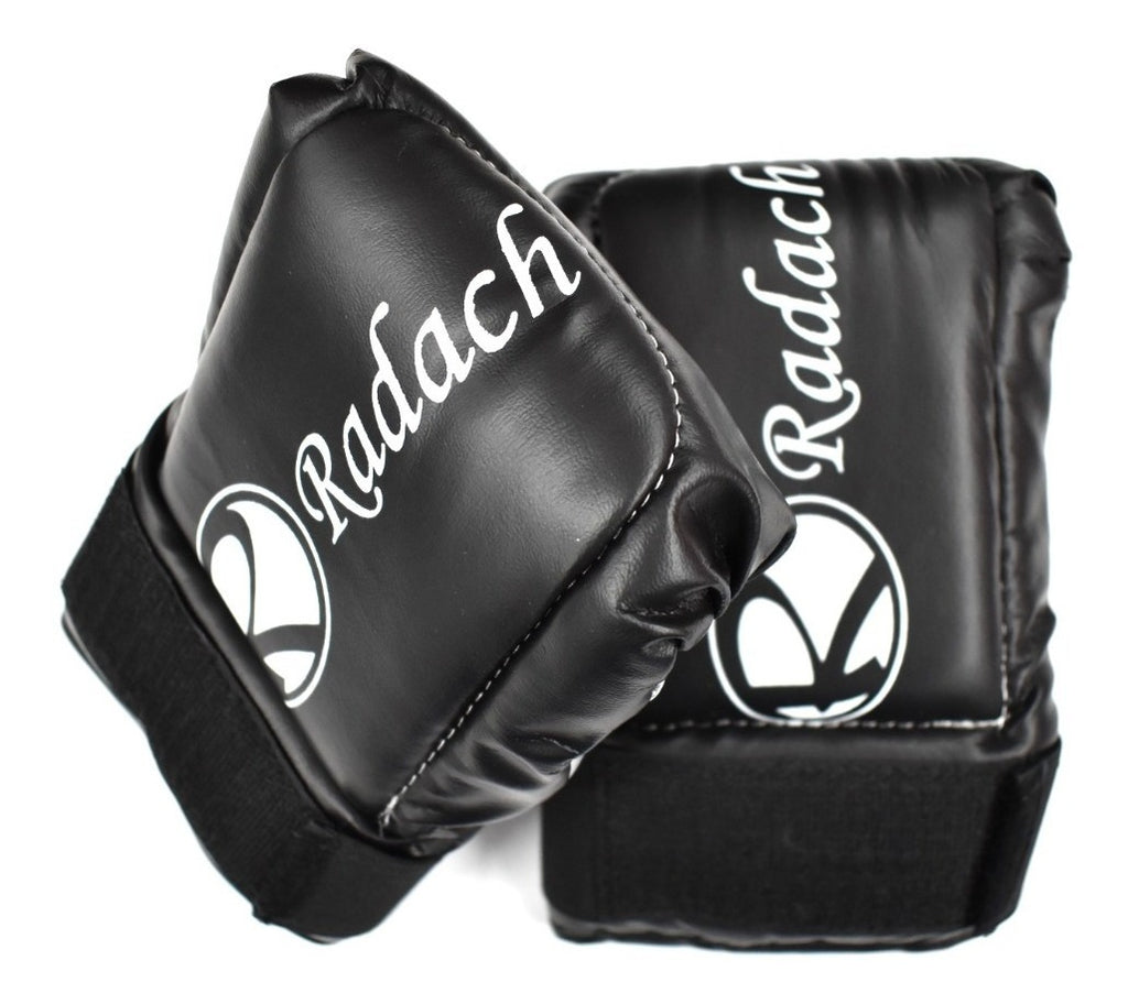 Guantaletas De Boxeo Radach En Vinil Con Muñequera Grandes N