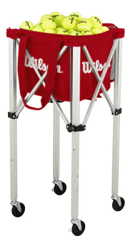 Carrito Canasto Wilson Para 150 Pelotas De Tenis O Padel