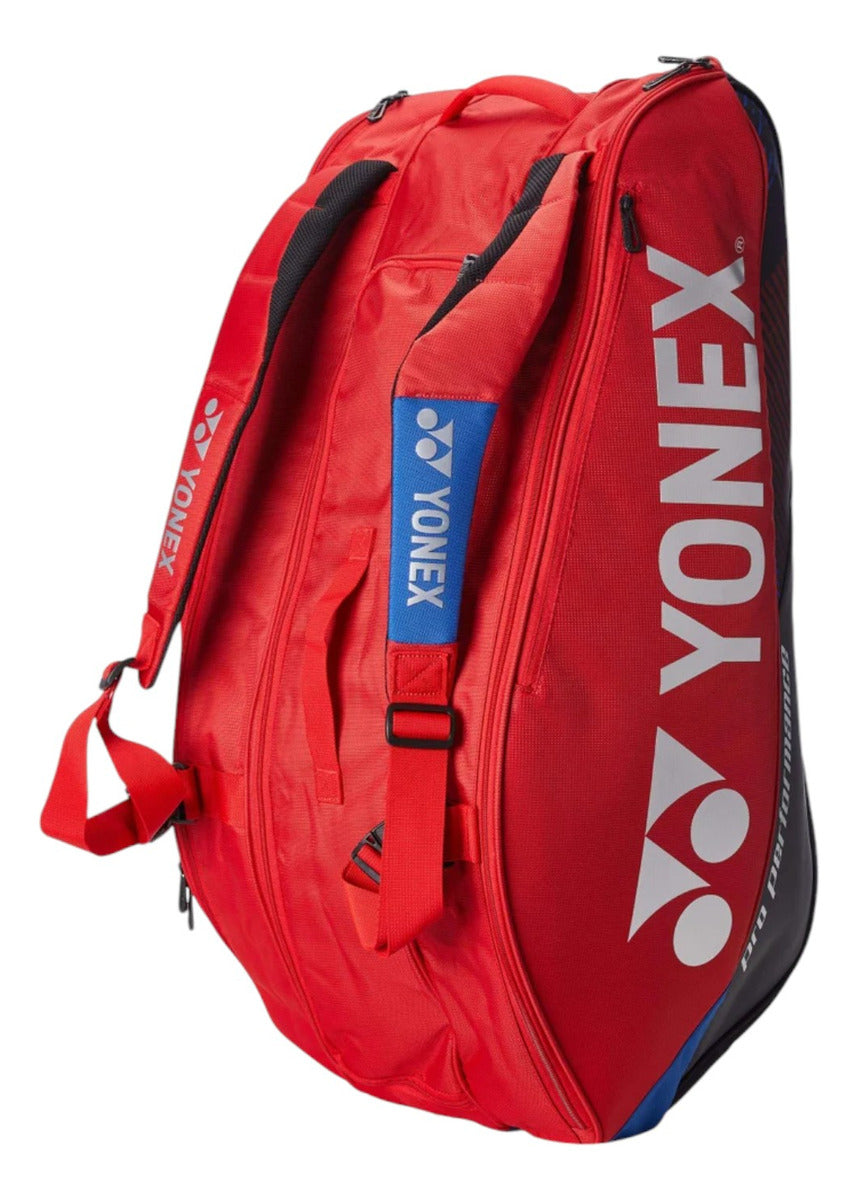 Raquetero Yonex Pro Racquet Bag 9pcs 2025 Scarlet