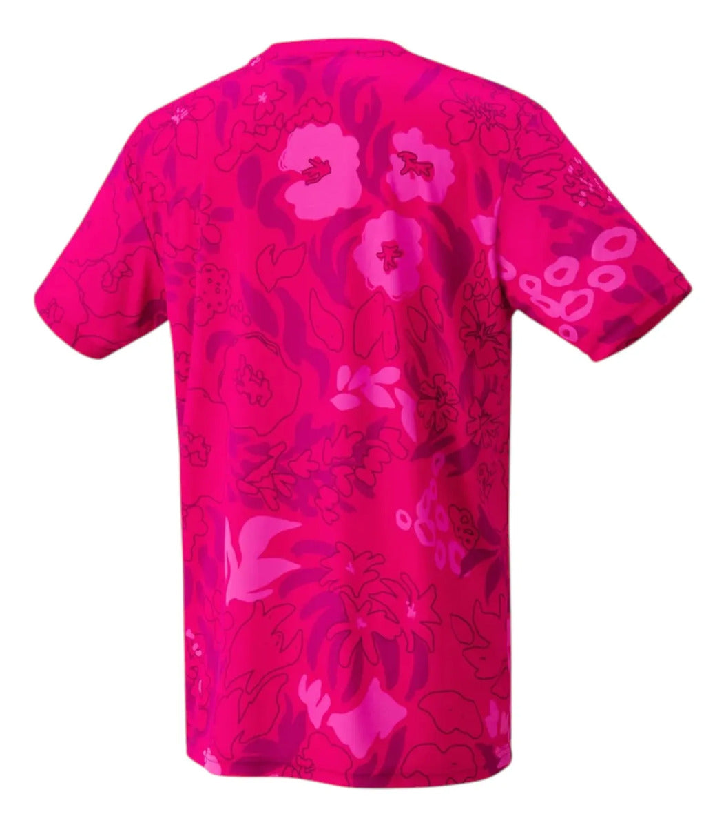 Playera Yonex 16621ex Rosa Tenis Padel Badminton