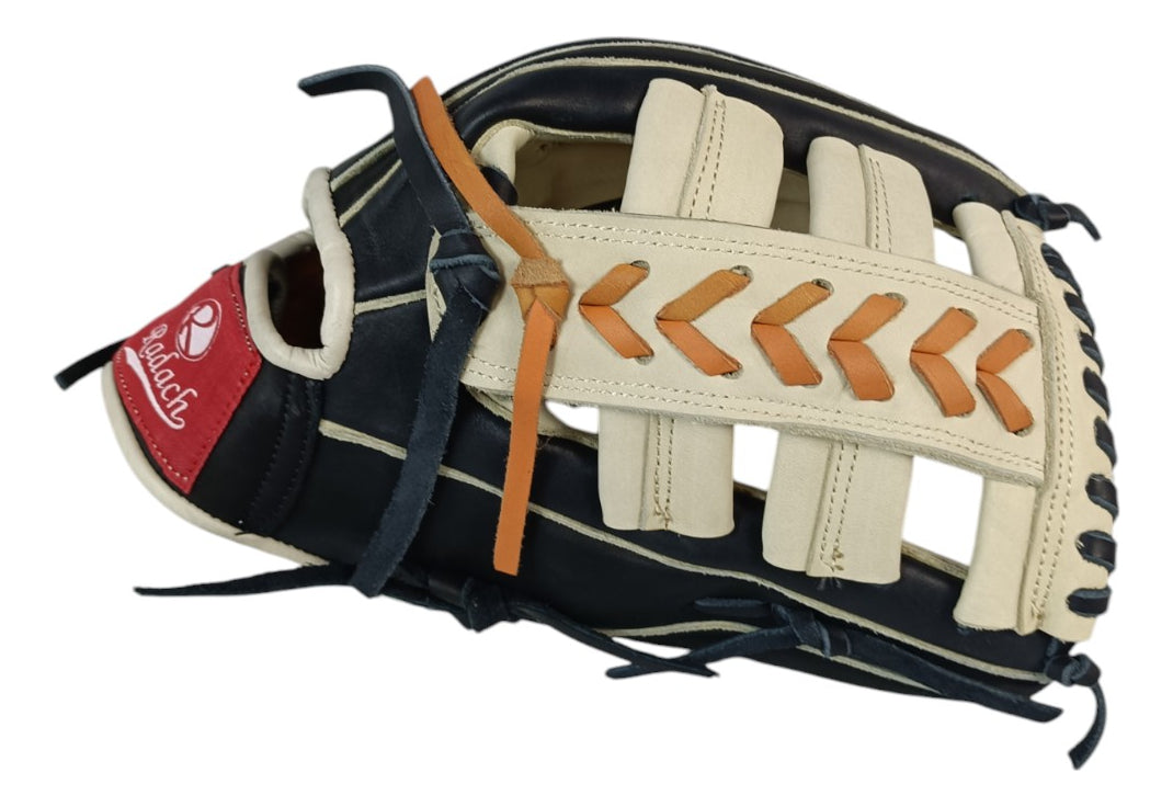 Guante De Béisbol Radach Pro 12.75 Black Hawk Ngo/bone