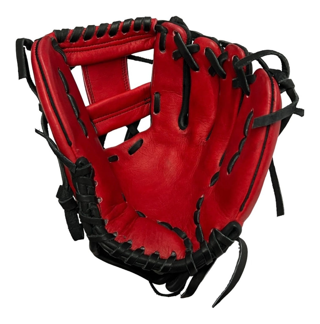 Guante De Beisbol Radach Pro Cuadro 11.75in Black Red Black