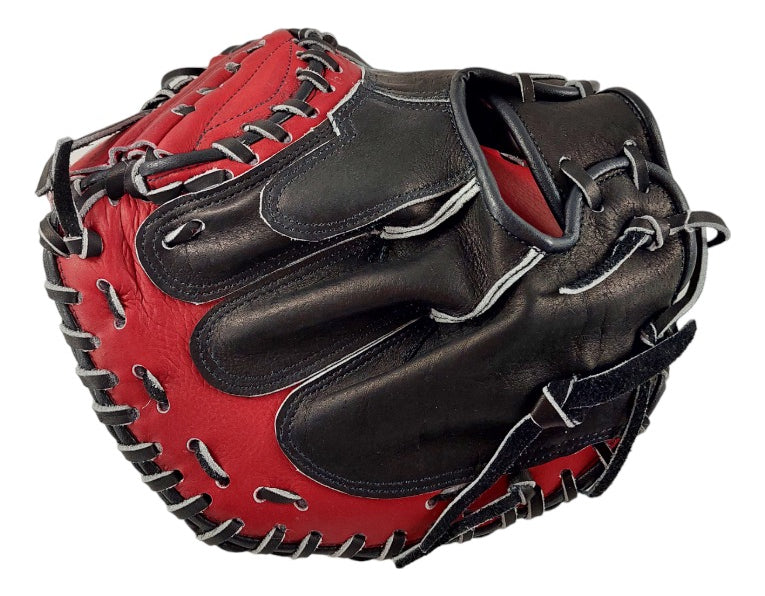 Guante De Beisbol Radach Cátcher Rookie 34in Ngo/rojo