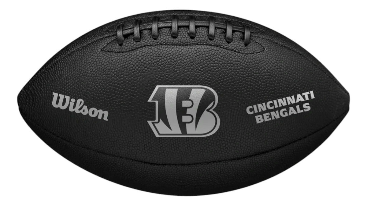 Balon Futbol Americano Wilson Team Metallic Premium Bengals