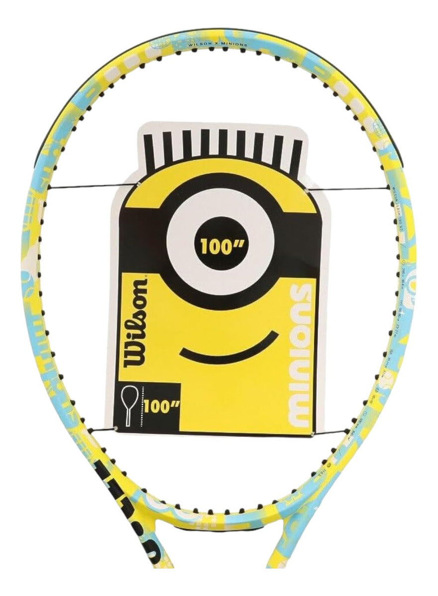 Raqueta De Tenis Wilson Clash 100 V2 Minions 4 1/4