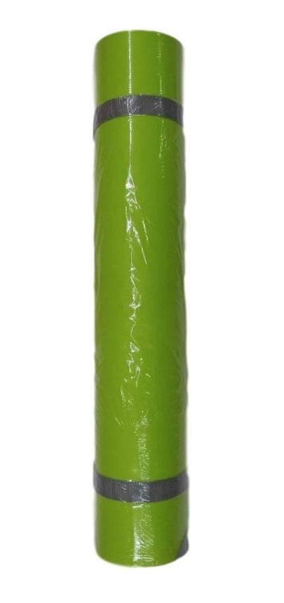Tapete Mat Deportivo Yoga Verde 165x64.5cm Grosor 6mm