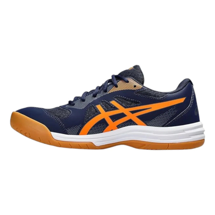 Tenis Asics Upcourt 5 Peacoat / Shocking Orange 8mx