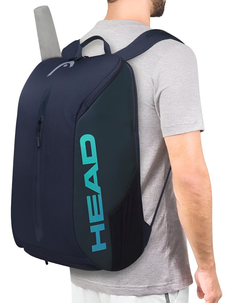 Back Pack Head Tour 25l Azul Marino Para Tenis O Padel
