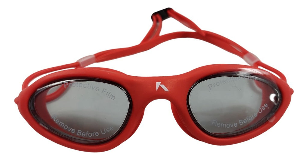 Goggle De Natación Hanop 12039 Adulto Rojo