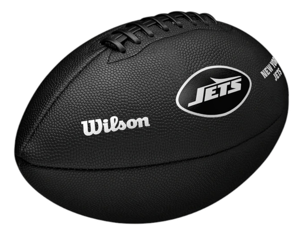 Balón De Futbol Americano Wilson Nfl Metallic Jets Msi