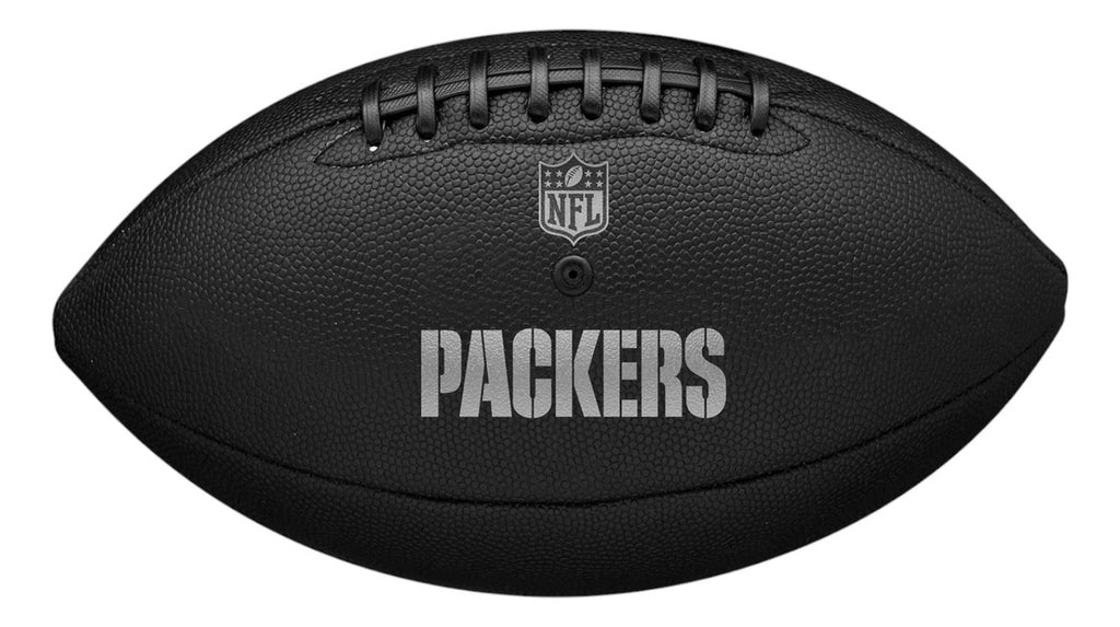Balón De Futbol Americano Wilson Nfl Metallic Green Bay