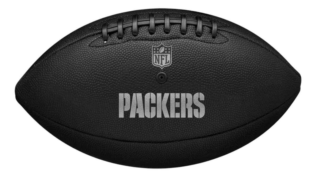 Balón De Futbol Americano Wilson Nfl Metallic Green Bay