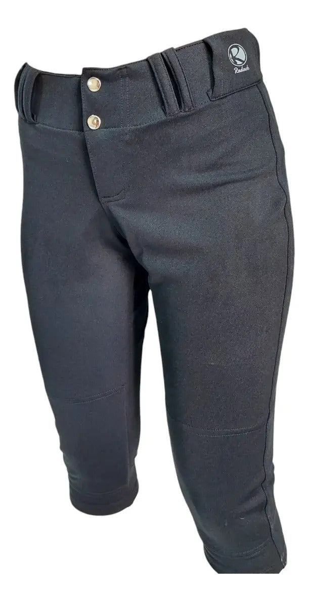 Pantalón Radach Corto Para Dama Softbol Negro