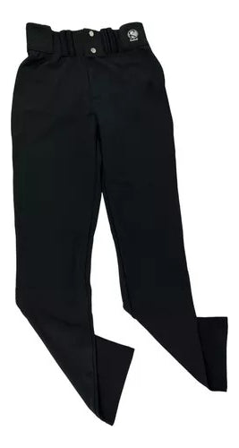 Pantalón Para Beisbol Radach Negro Largo Infantil