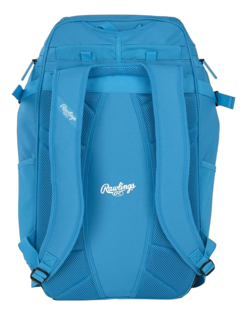 Backpack De Béisbol Rawlings Legion 2 Players Columbia Blue