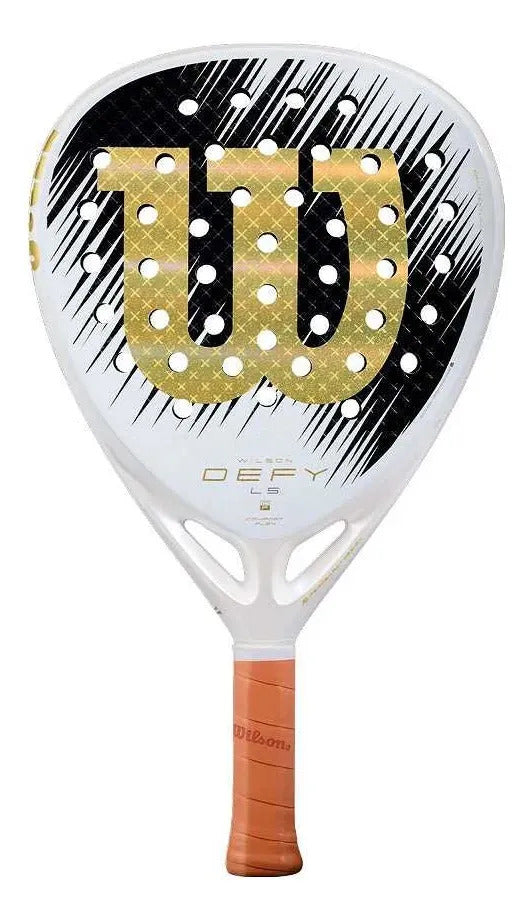 Pala De Padel Wilson Defy Pro V1 Edición Limitada Blanca