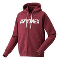 Sudadera Yonex Ym0018ex Hombre Full Zip Dark Wine Xl