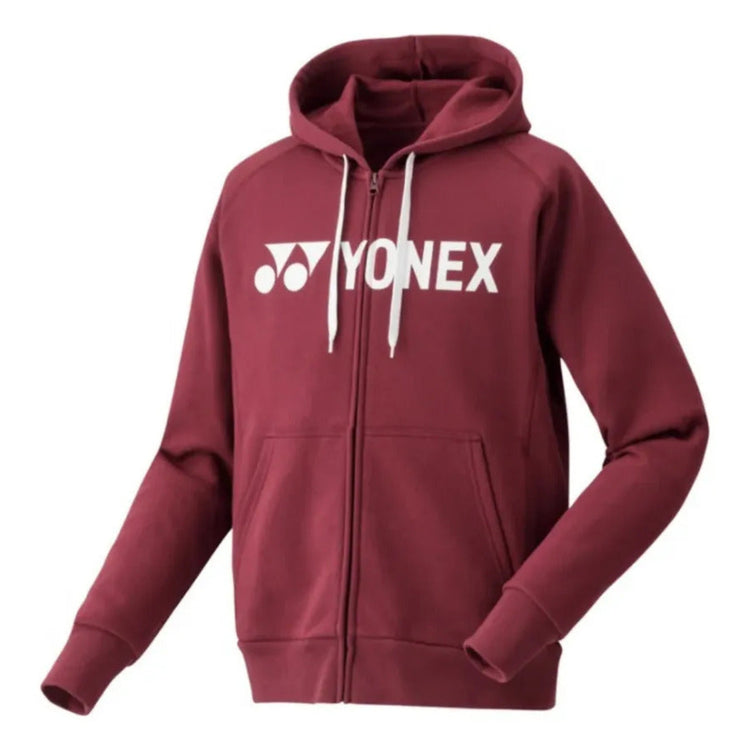 Sudadera Yonex Ym0018ex Hombre Full Zip Dark Wine Xl