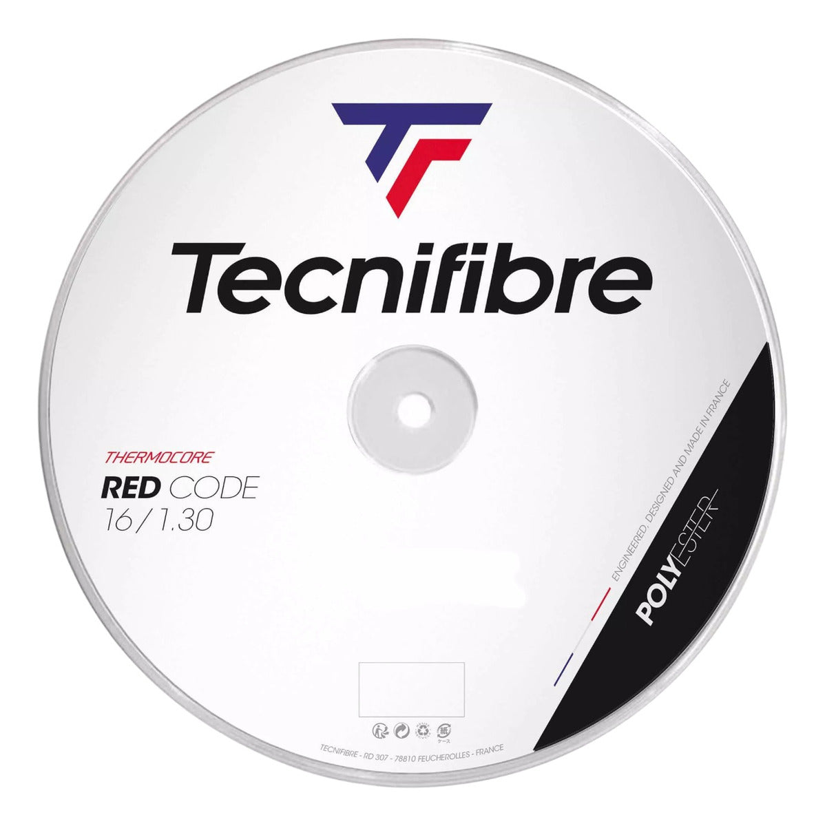 Rollo De Cuerda Tecnifibre Red Code 16/1.30mm 200mts