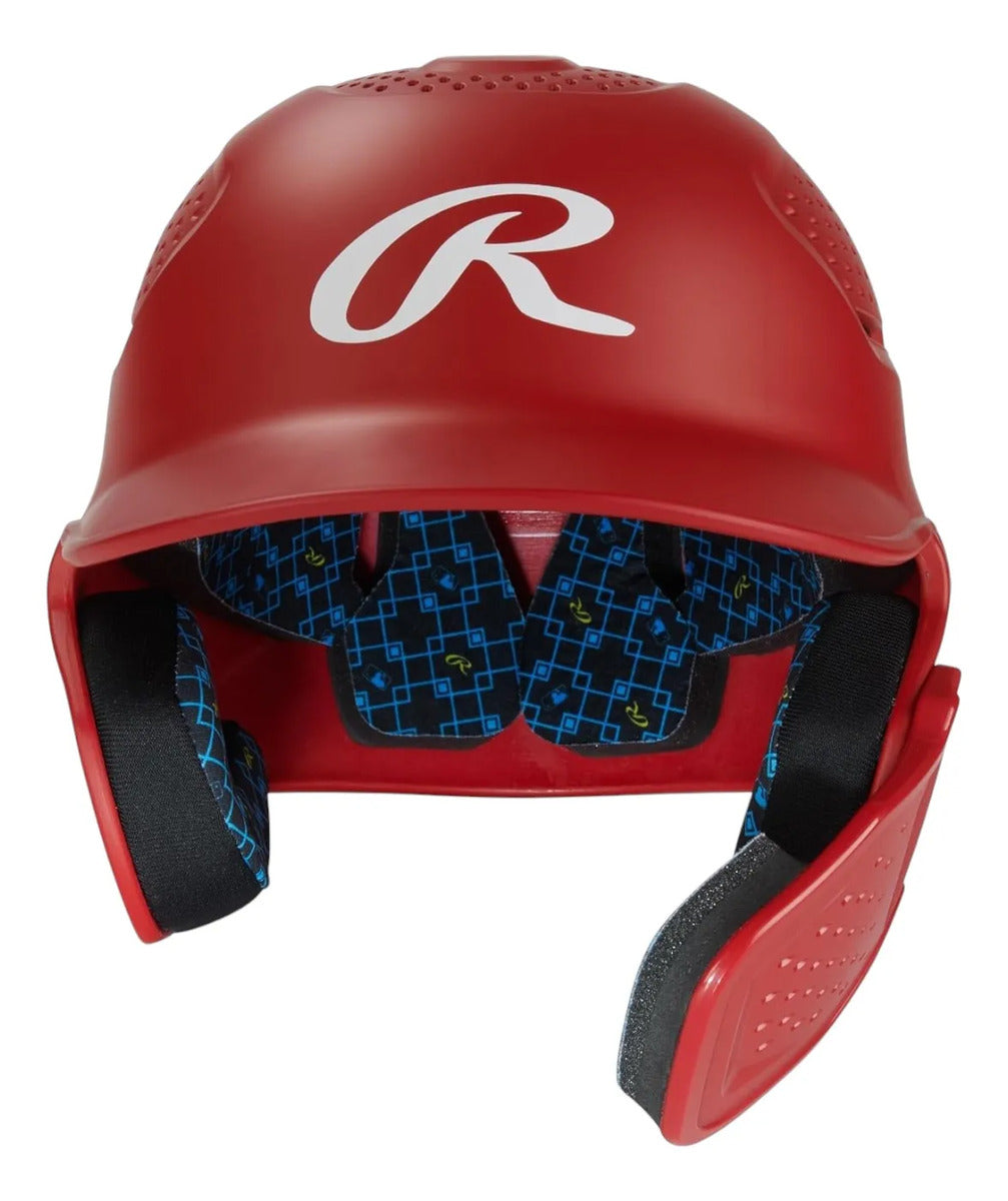 Casco De Bateo Rawlings Rx2 Rojo Senior 6 7/8 A 7 5/8