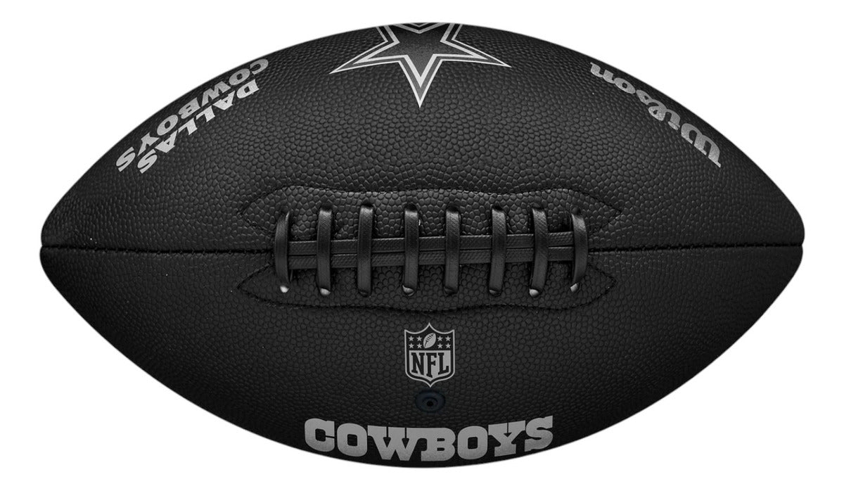 Balón De Futbol Americano Wilson Nfl Metallic Dallas