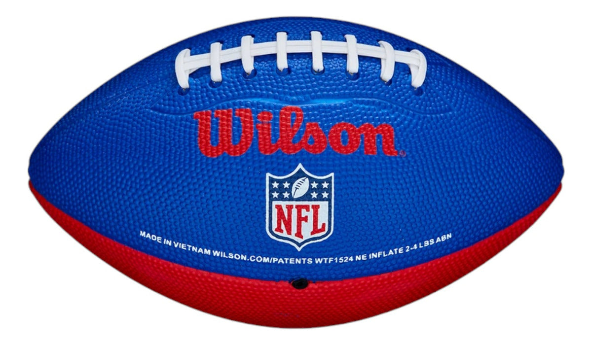 Balon Wilson De Futbol Americano Mini Patriotas Retro