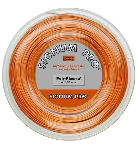 Cuerda Para Raqueta Signum Pro Poly Plasma 1.33mm 200 Mts