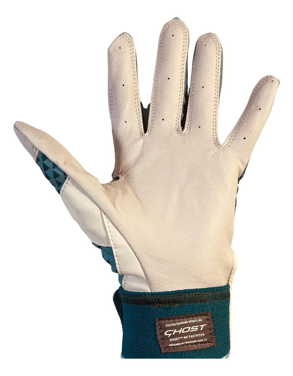 Guantes De Bateo Easton Ghost Nx Mujer Talla M Azul