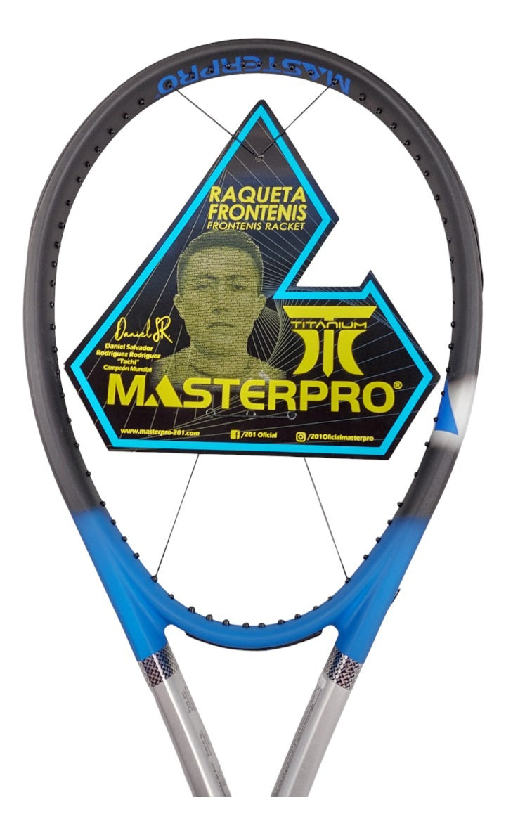 Raqueta Para Frontenis Master Pro 7.0 Clásica Titanium 1/8