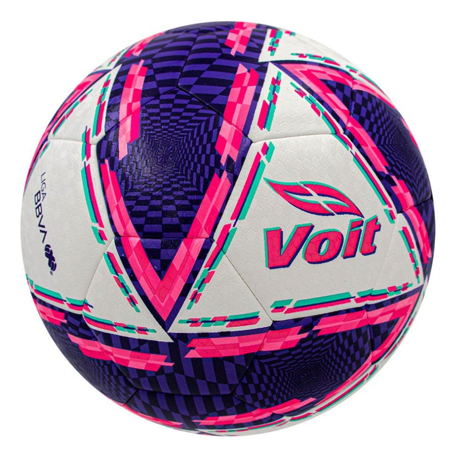 Balón De Fútbol No. 5 Morph Apertura 2024 Rosa Hibrido Voit