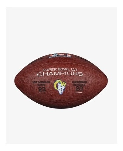 Balon De Americano Wilson Superbowl Lvi Championship Ball