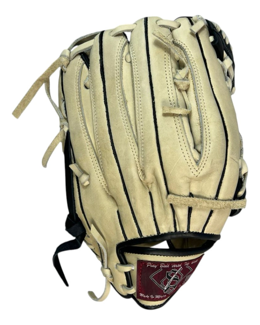 Guante De Béisbol Salinas 12.75 Caja K Tejida Bone/negro
