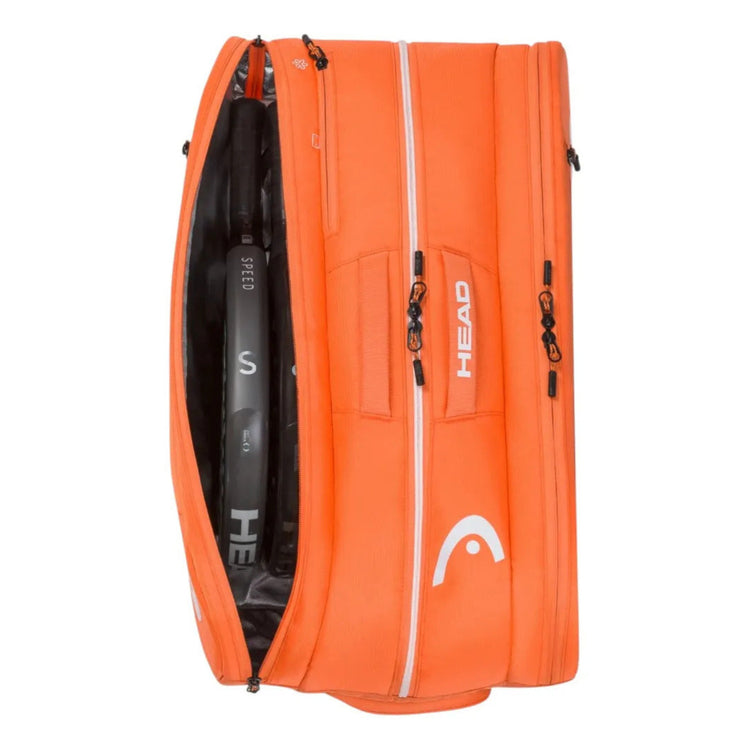 Paletero Pádel Head Tour L 40l Naranja Con Cct+