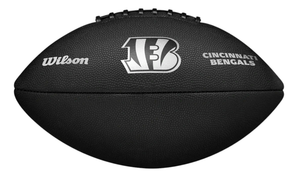 Balon Futbol Americano Wilson Team Metallic Premium Bengals