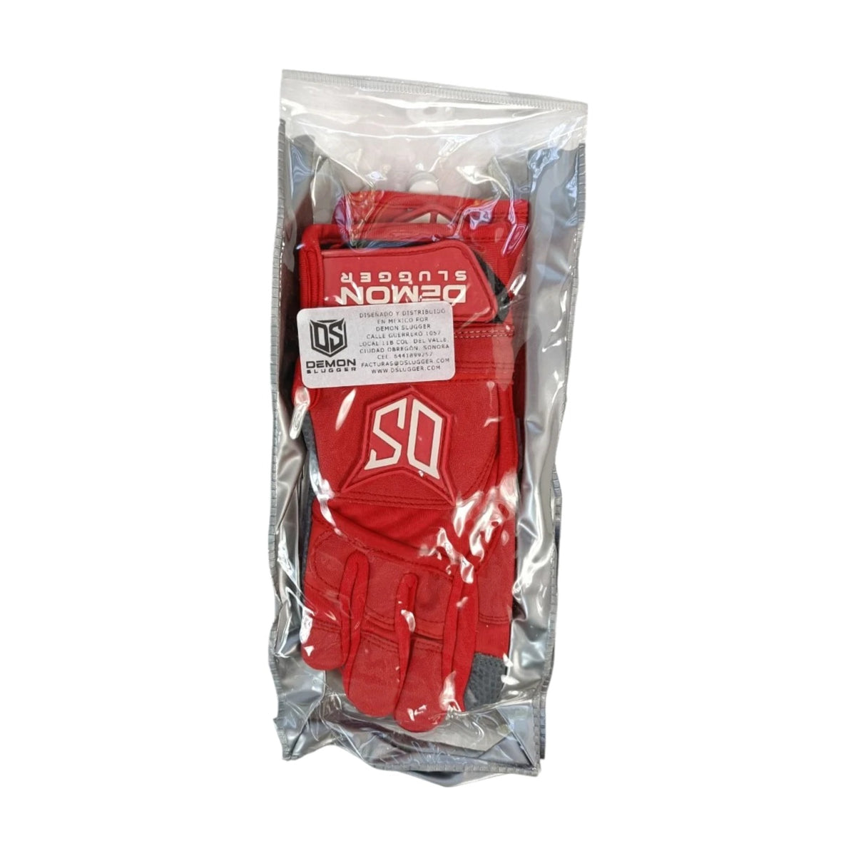 Guantes De Bateo Para Niño Demon Slugger Rojo Beisbol Yl