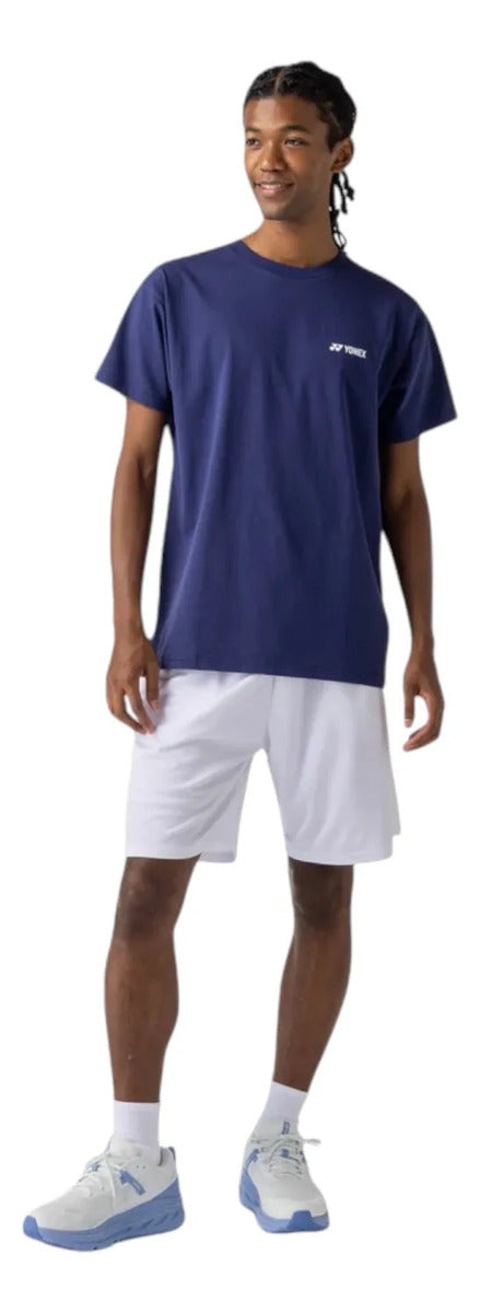 Playera Yonex 16878ex Unisex Azul Marino Tenis Padel