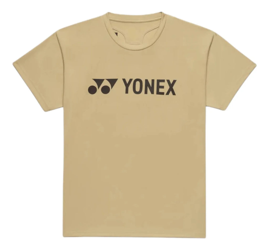 Playera Yonex 16856ex Khaki Beige Unisex Tenis Practice